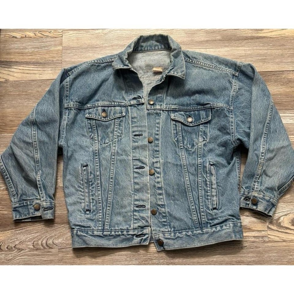 1970's Levi's vintage denim‎ trucker jacket size Meduim